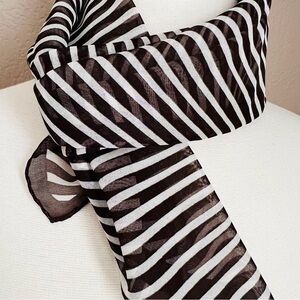 21”x21” Silk Chiffon Scarf.